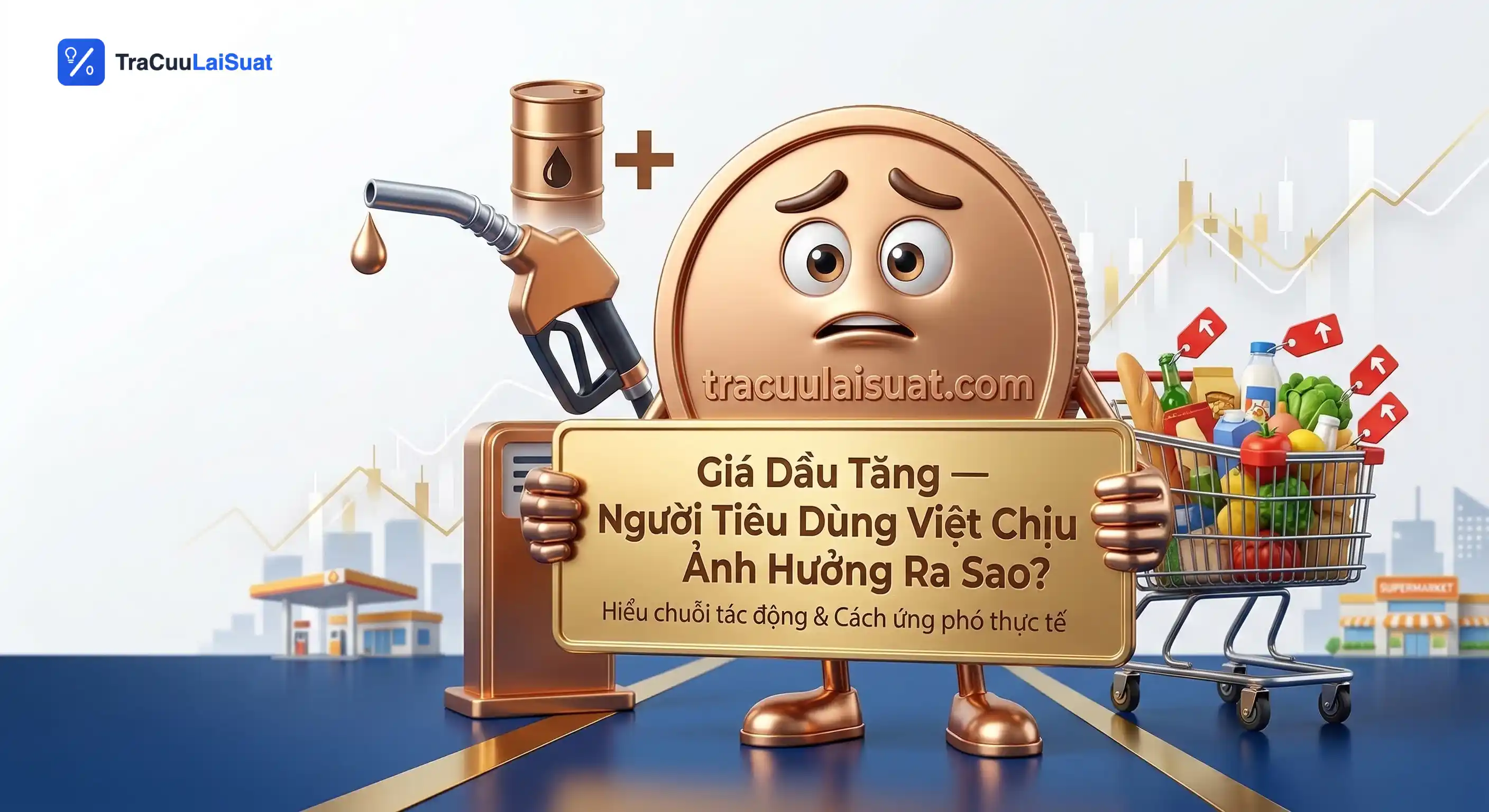Giá Dầu Tăng — Người Tiêu Dùng Việt Chịu Ảnh Hưởng Ra Sao?