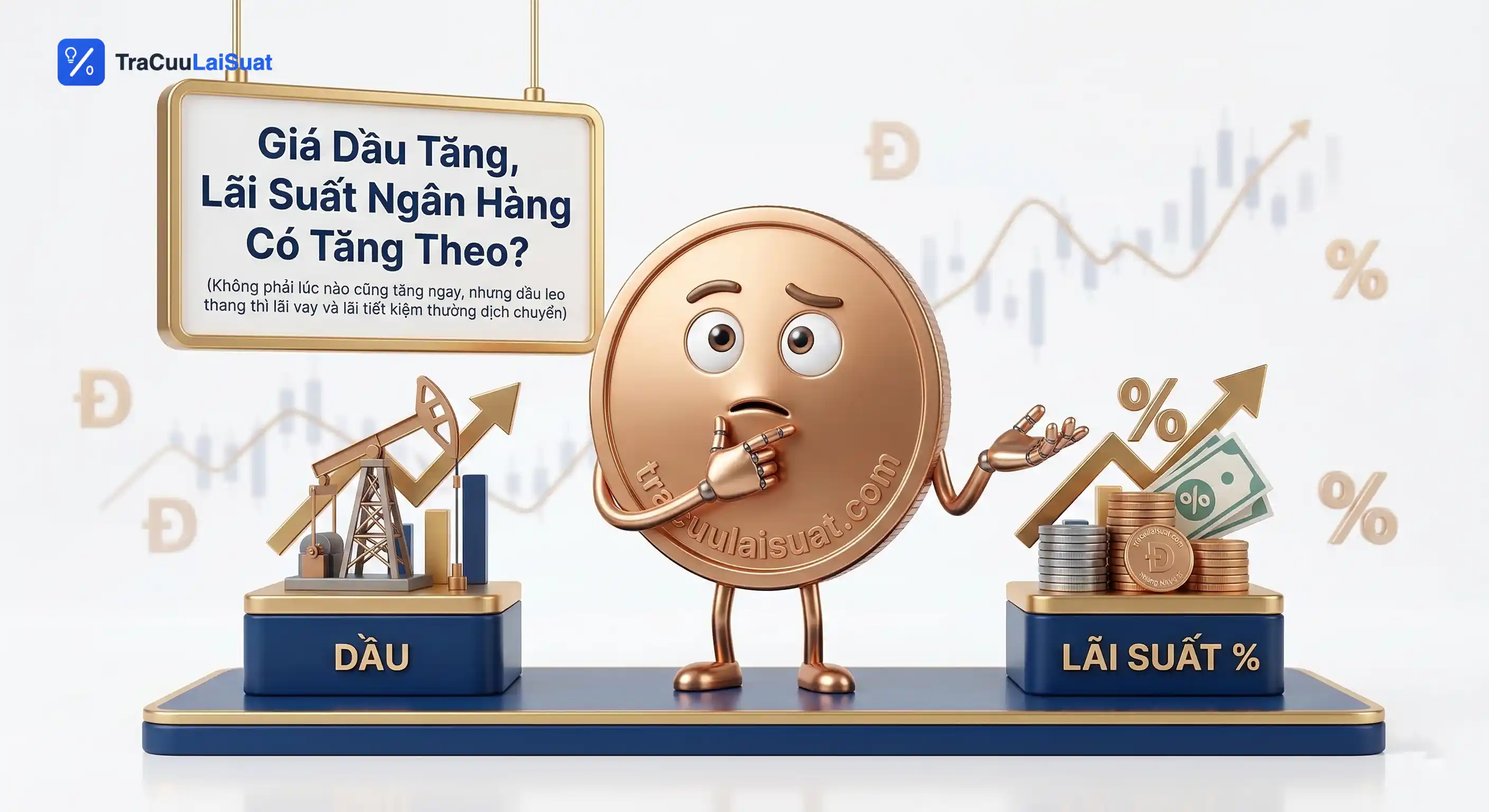 Giá Dầu Tăng, Lãi Suất Ngân Hàng Có Tăng Theo?