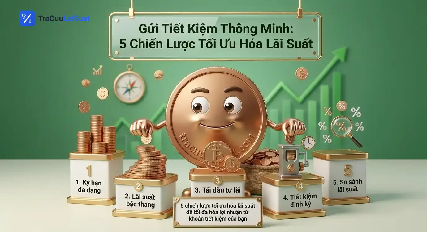 Gửi Tiết Kiệm Thông Minh: 5 Chiến Lược Tối Ưu Hóa Lãi Suất