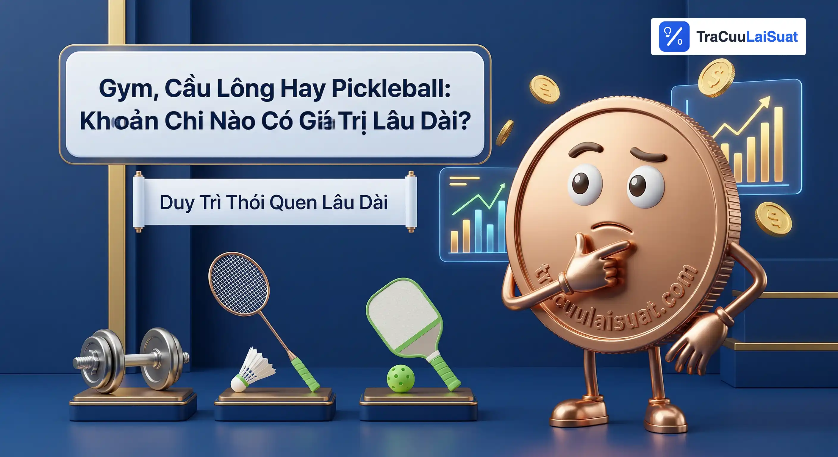 So sánh gym, cầu lông và pickleball dưới góc nhìn chi phí và giá trị lâu dài