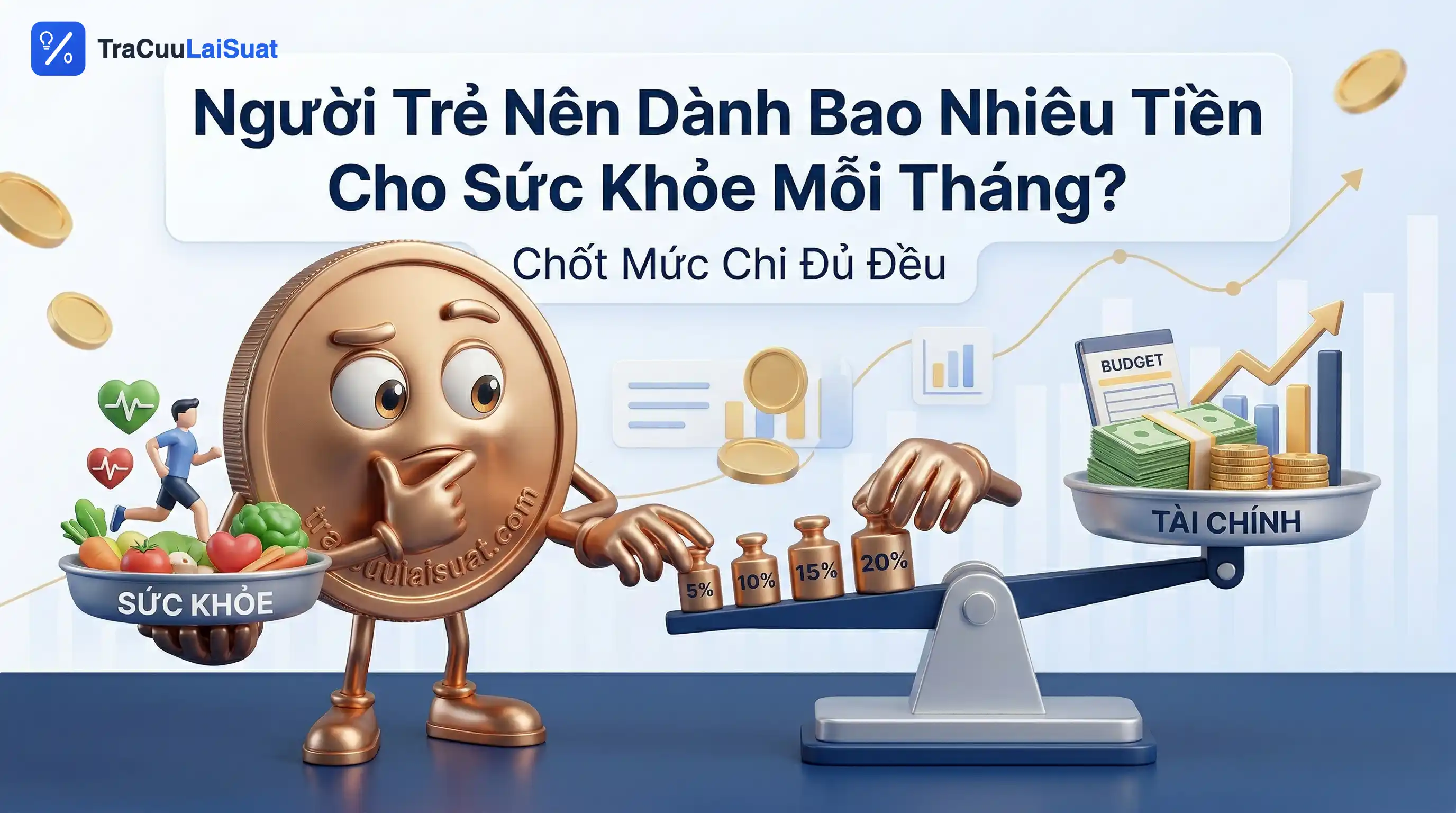 Người trẻ chủ động dành ngân sách hằng tháng cho việc tập luyện và chăm sóc sức khỏe