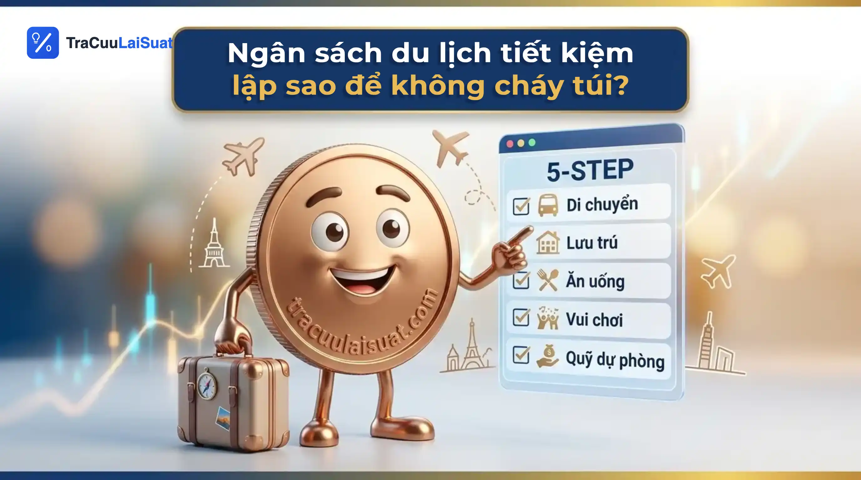 Ngân sách du lịch tiết kiệm: lập sao để không cháy túi