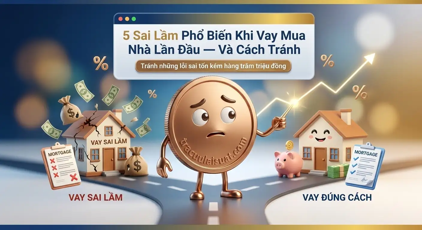 Sai lầm vay mua nhà lần đầu