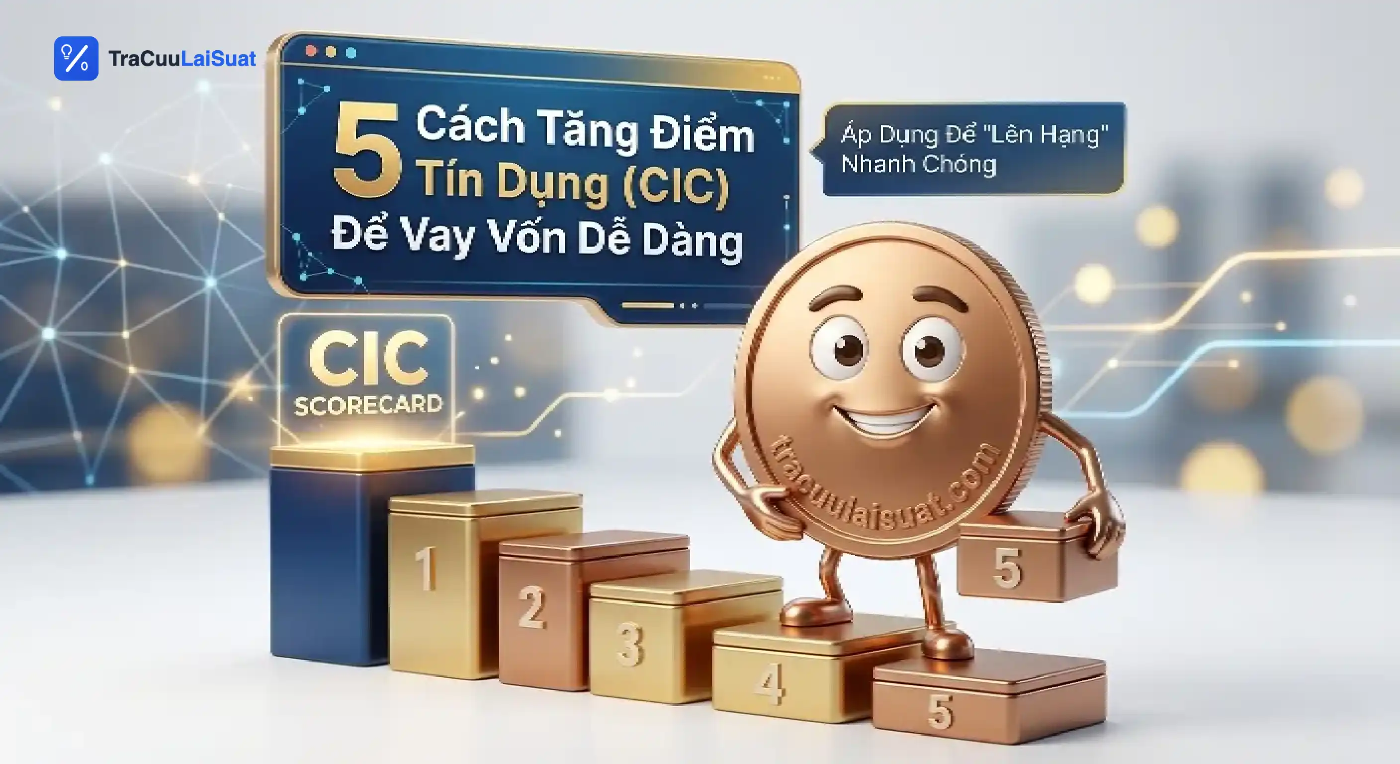 5 Cách Tăng Điểm Tín Dụng (CIC) Để Vay Vốn Dễ Dàng
