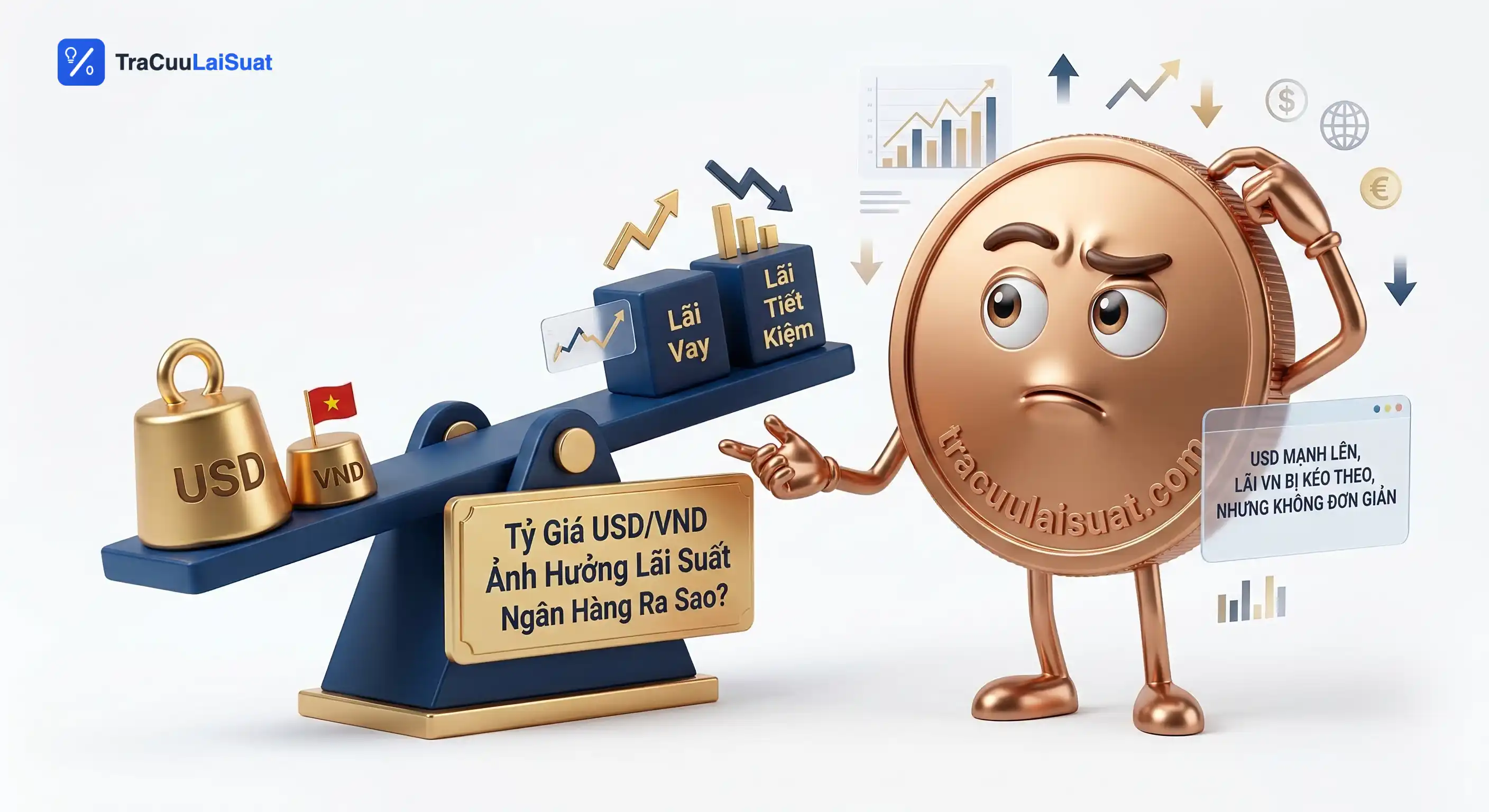 Tỷ Giá USD/VND Ảnh Hưởng Lãi Suất Ngân Hàng Ra Sao?