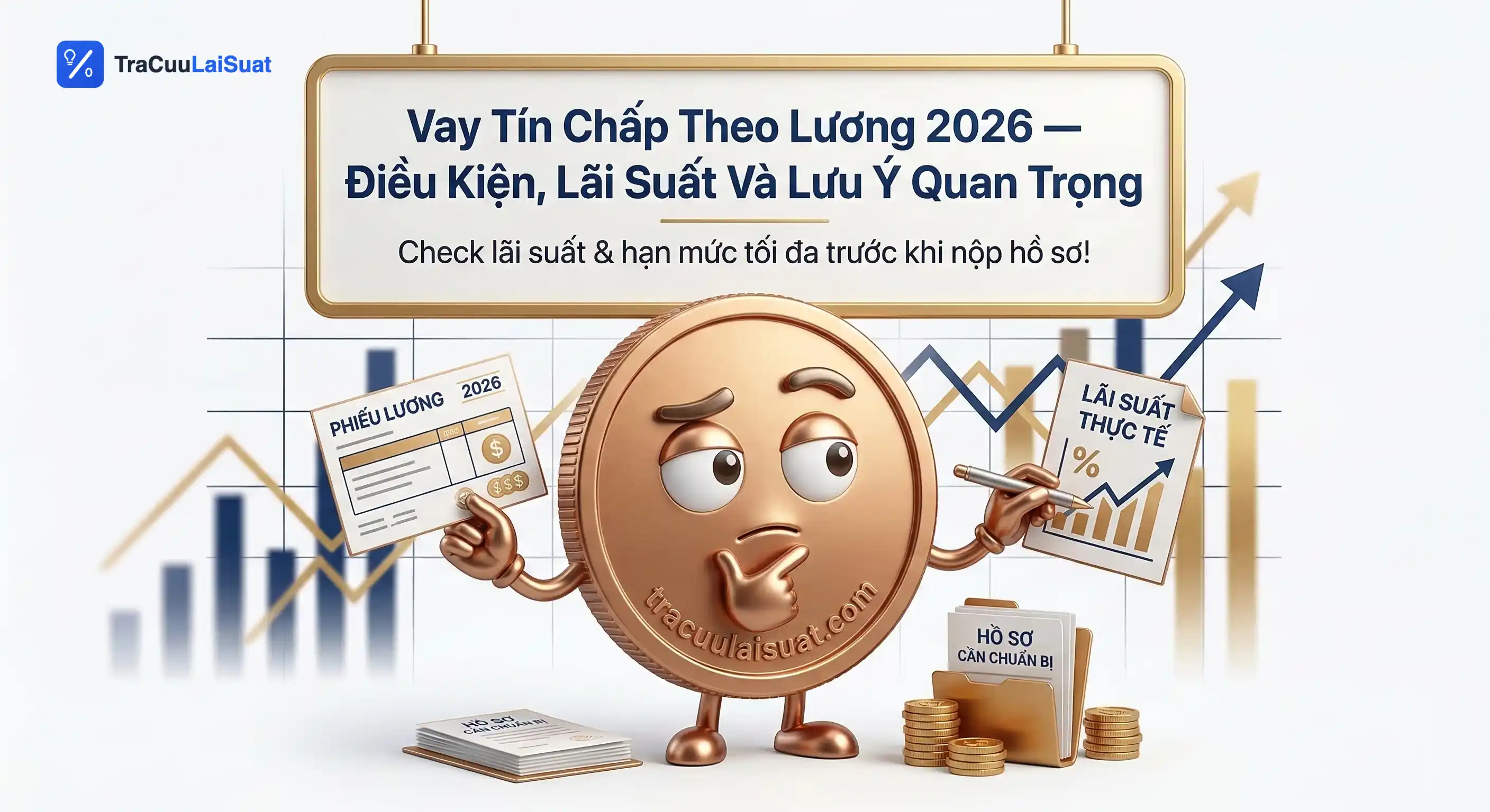 Vay Tín Chấp Theo Lương 2026 — Điều Kiện, Lãi Suất Và Lưu Ý Quan Trọng