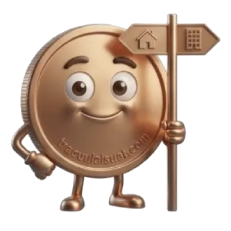 Mua hay Thuê nhà? Mr. Coin mascot